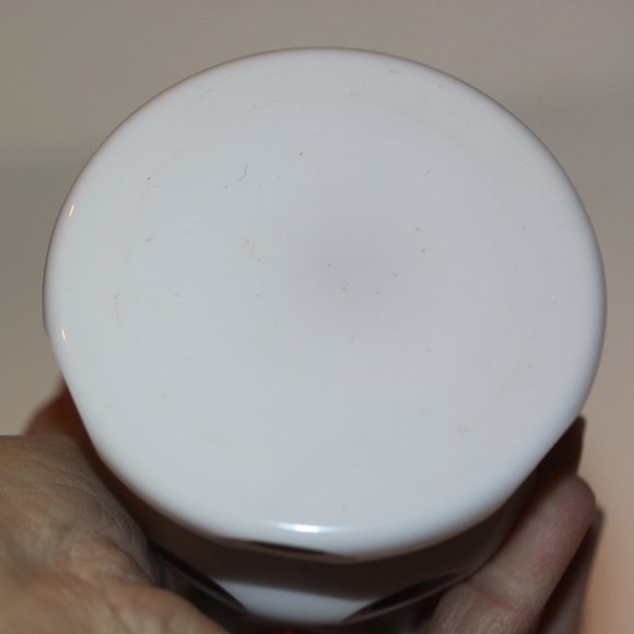 BOHEMIAN CZECH Cased Glass White Overlay Cut to Red Cranberry VASE Vintage - Picture 4 of 6